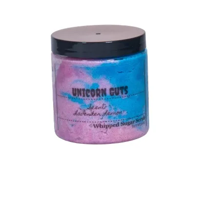 Unicorn guts sugar scrub