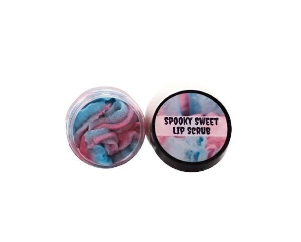 Cotton candy spooky sweet lip scrub