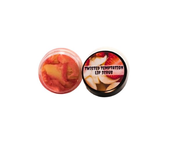 Strawberry banana twisted temptation lip scrub