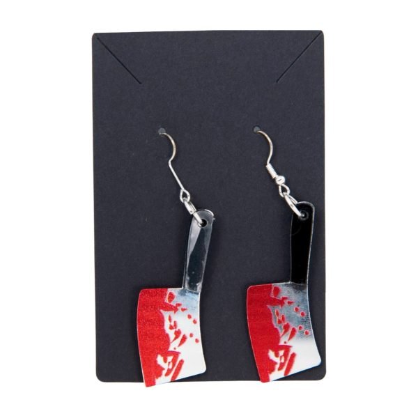 Bloody Cleaver Earrings 2