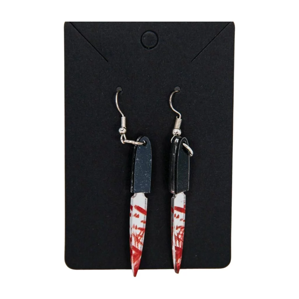 Bloody Dagger Earrings