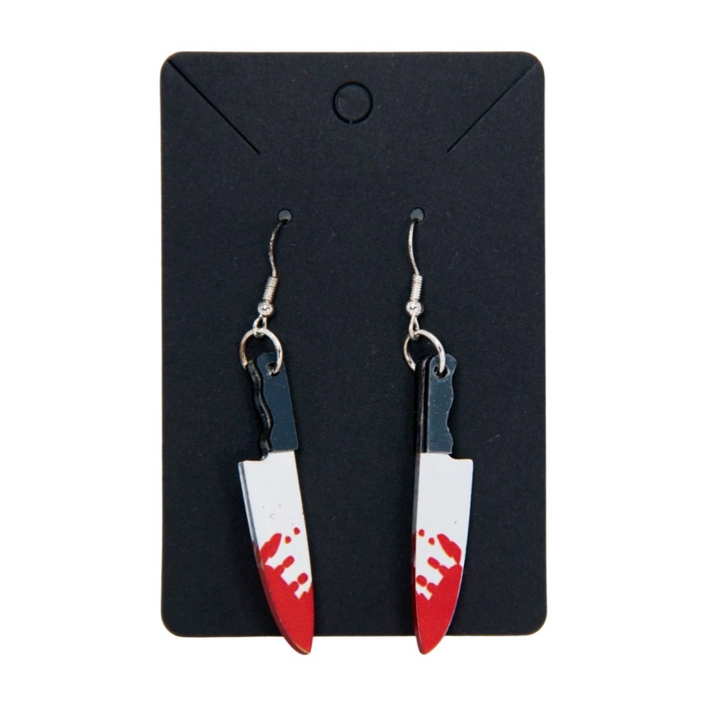 Bloody Knife Earrings