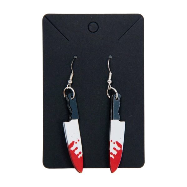 Bloody Knife Earrings