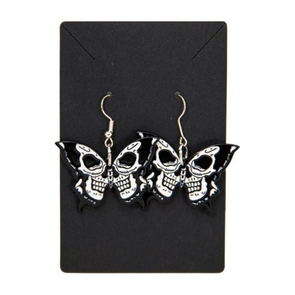 Butterfly Skull earrings