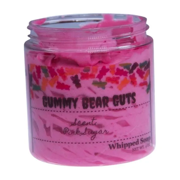 Gummy Bear Guts Whipped Soap