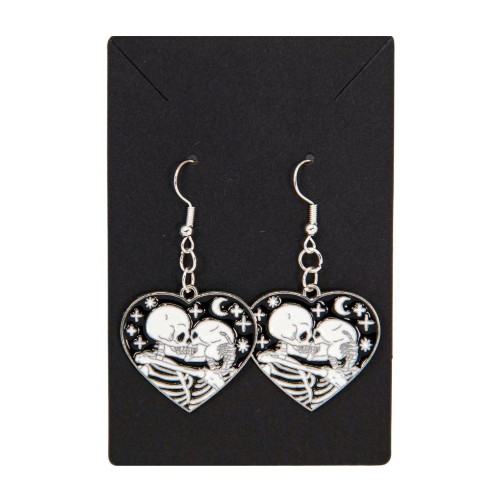 Kissing Skeleton Earrings
