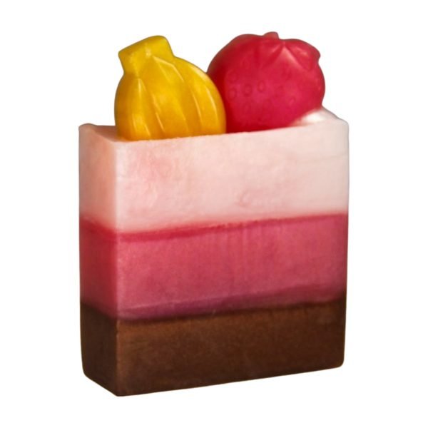 Neopolitan Ice Scream Soap Single