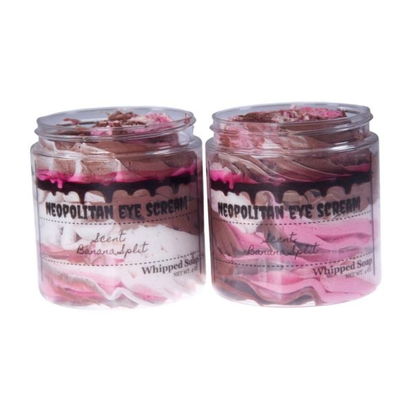Neopolitan Ice Scream Whipped Soap