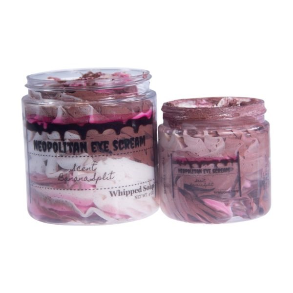 Neopolitan Ice Scream Whipped Soap Set