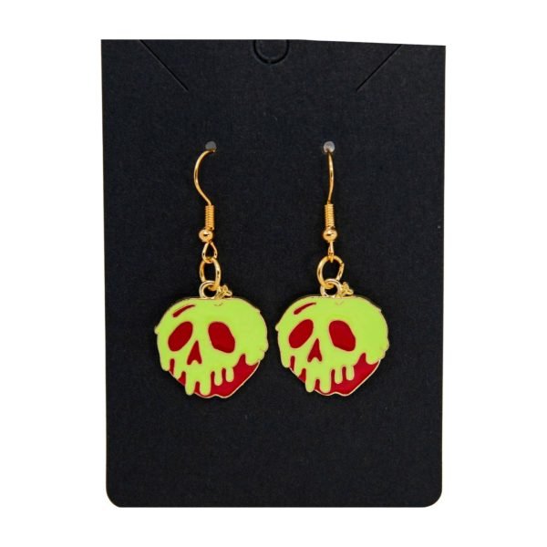 Poison Apple Gold Earrings