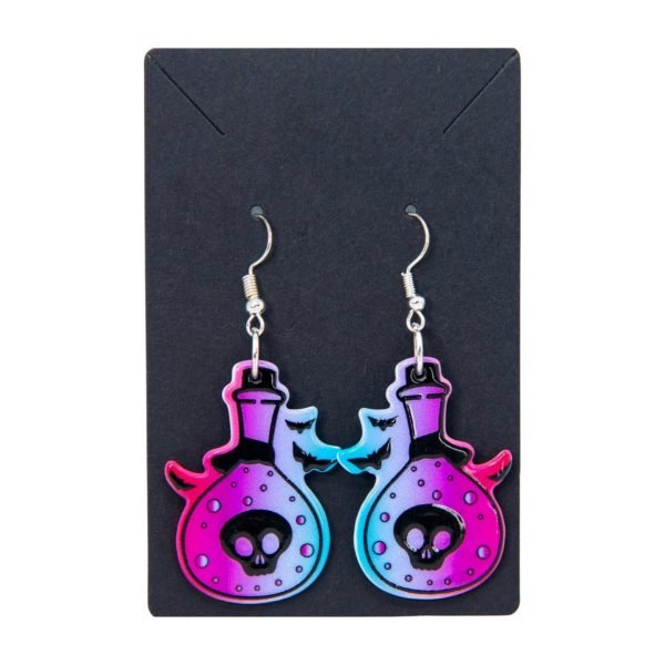 Poison Bottle Earrings