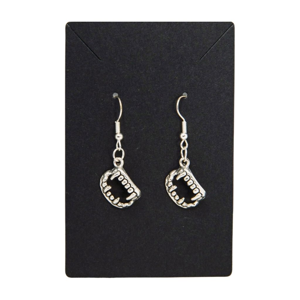 Vampire Teeth Earrings