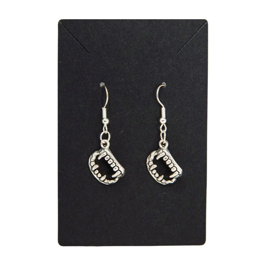 Vampire Teeth Earrings