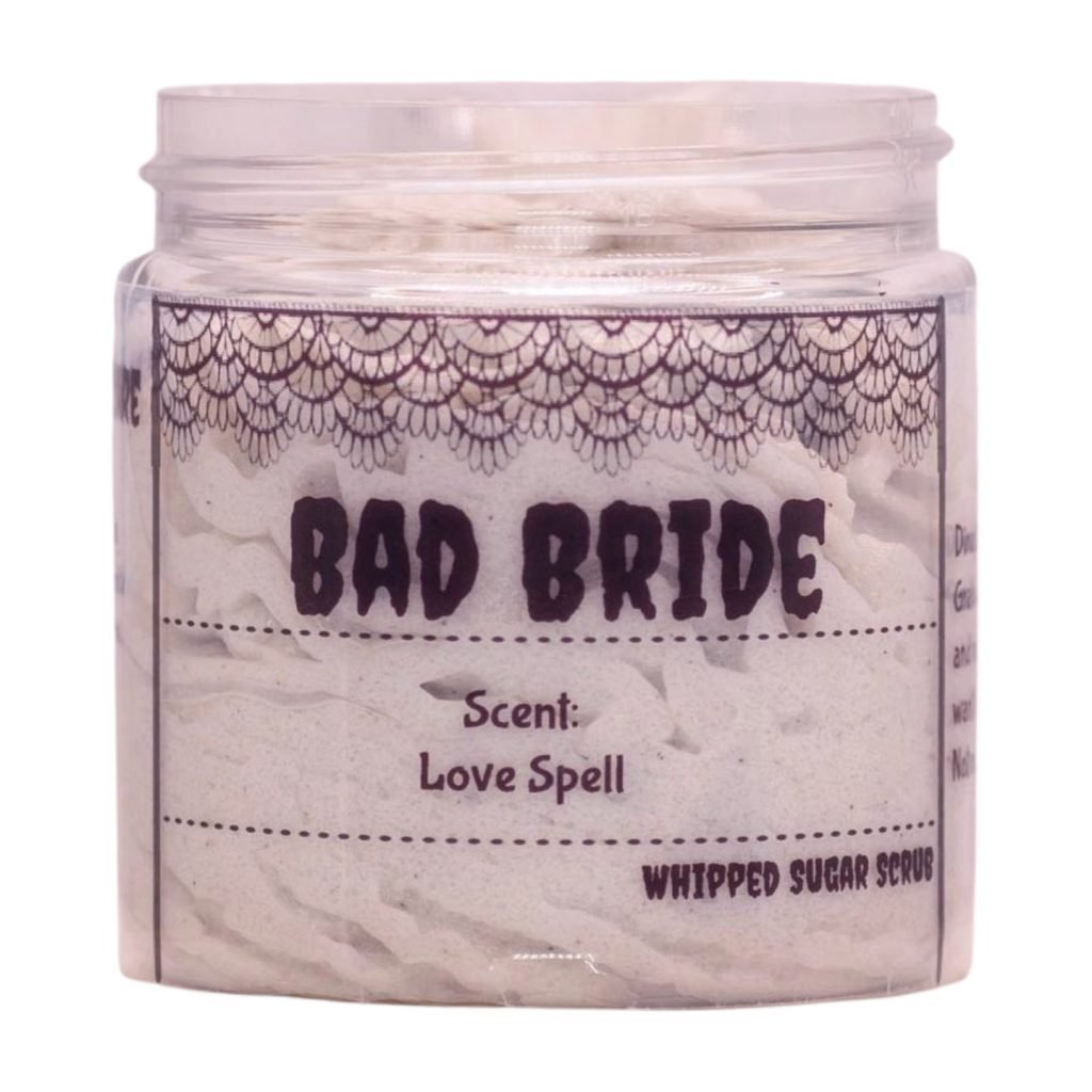 bad bride sugar scrub