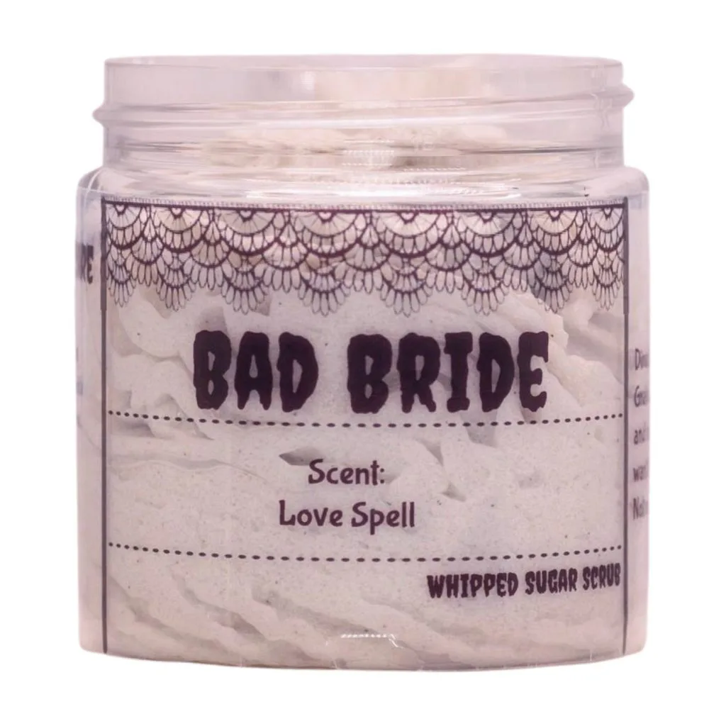 bad bride sugar scrub