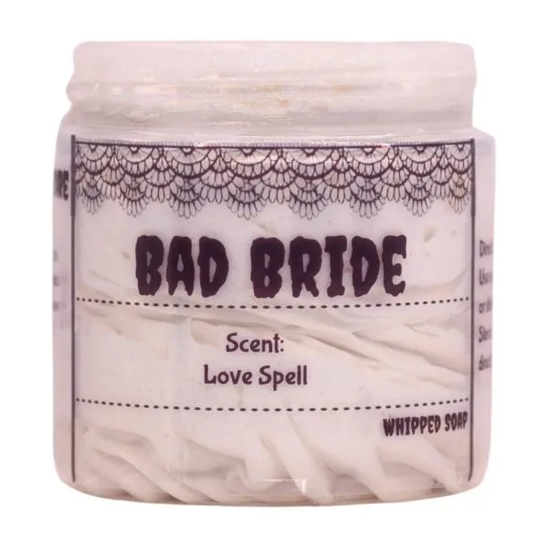 bad bride whipped soap