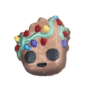 christmas groot inspired bath bomb