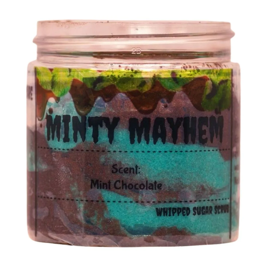 minty mayhem sugar scrub