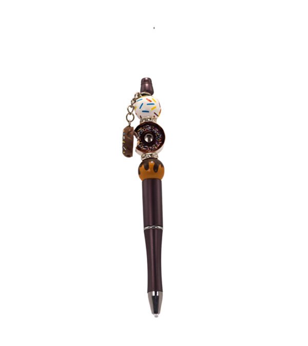 brown donut pen