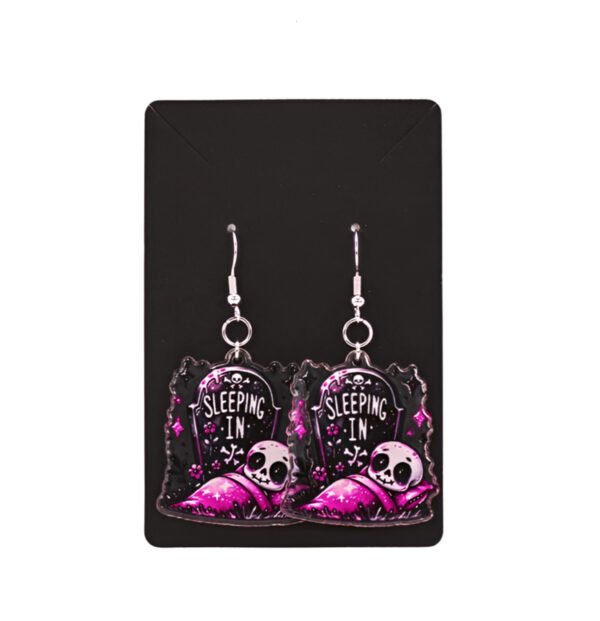 Sleeping in earrings